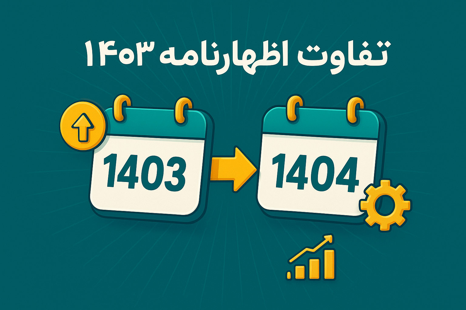 تفاوت اظهارنامه 1403و 1404